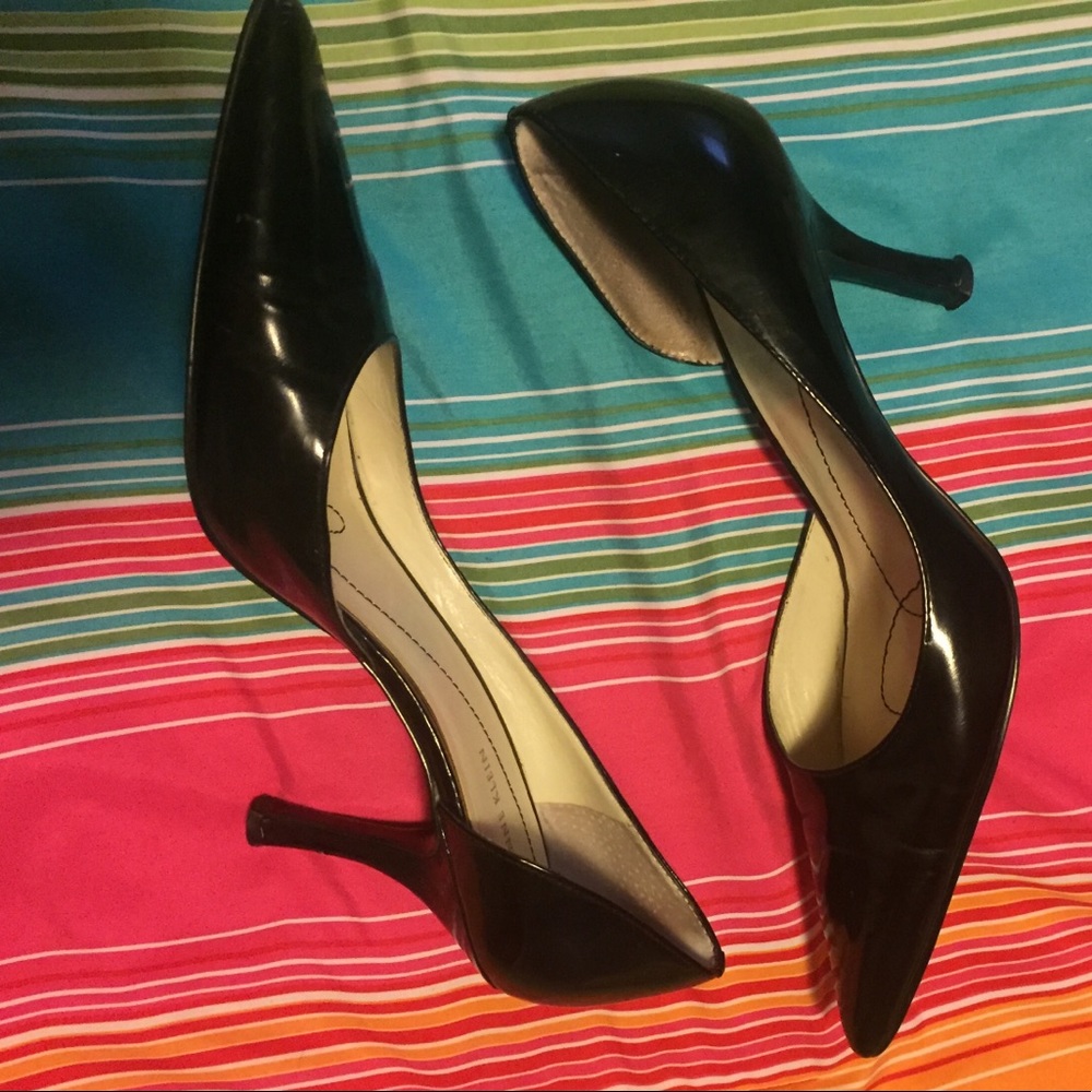 Anne Klein black heels size 9M